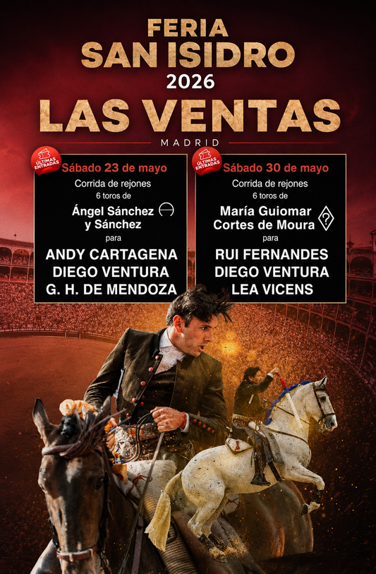 Diego Ventura en Madrid – Plaza de Las Ventas, 23 de mayo 2026