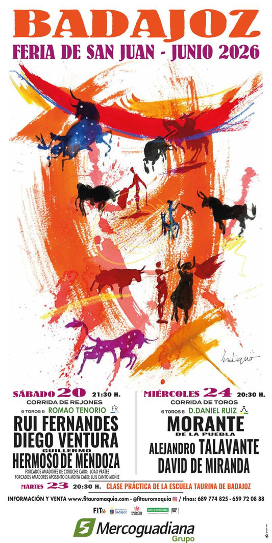 Diego Ventura en Badajoz | Feria de San Juan 2026