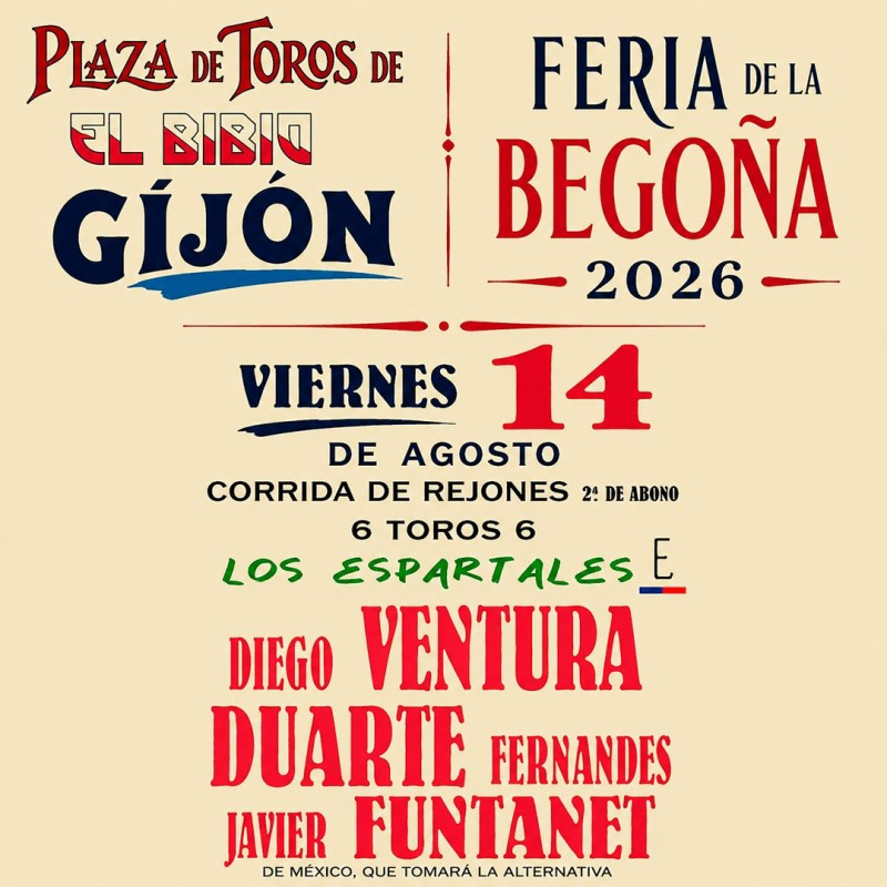 Diego Ventura en Gijón | Feria de Begoña 2026