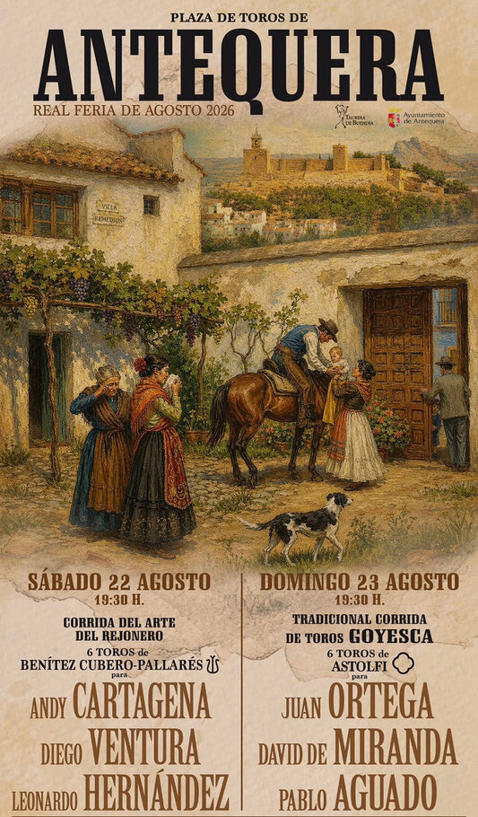 Diego Ventura en Antequera | Feria de Agosto 2026