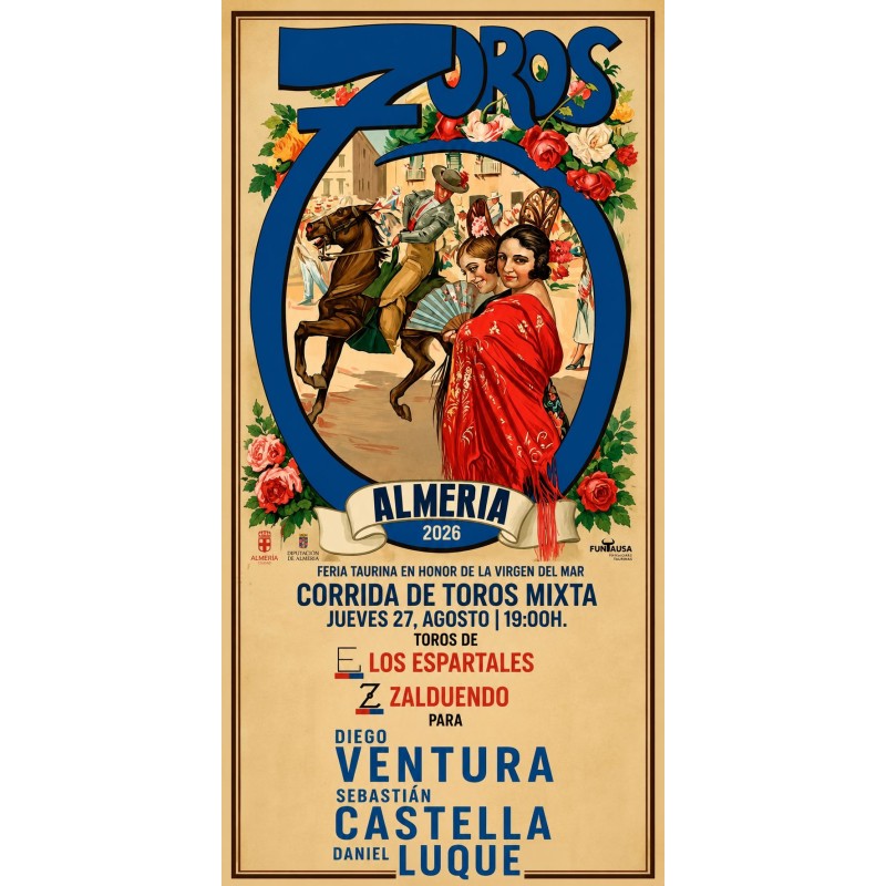 Diego Ventura en Almería | Feria de la Virgen del Mar 2026