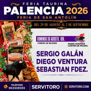Diego Ventura en Palencia | Feria de San Antolín 2026