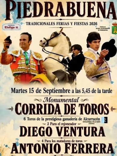 Diego Ventura en Piedrabuena | Feria 2026