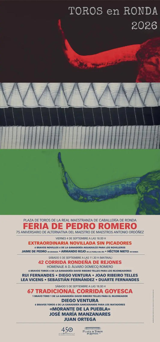 Diego Ventura en Ronda | Feria de Pedro Romero 2026