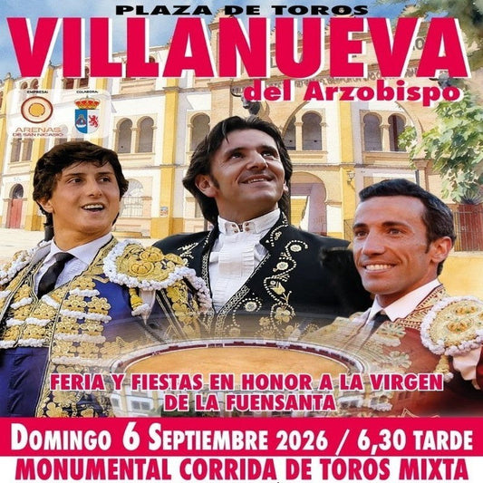 Diego Ventura en Villanueva del Arzobispo | Feria 2026