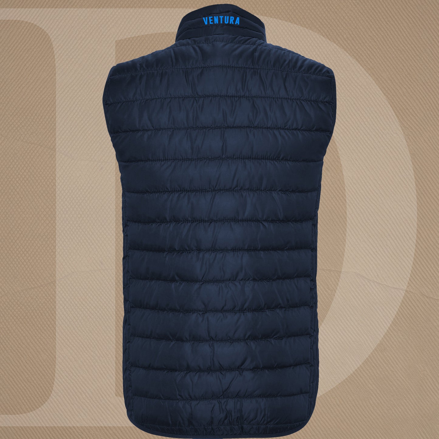 Chaleco sin mangas “VENTURA” azul petrol-azul marino