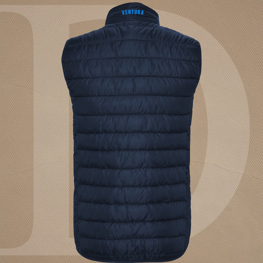 Chaleco sin mangas “VENTURA” azul petrol-azul marino