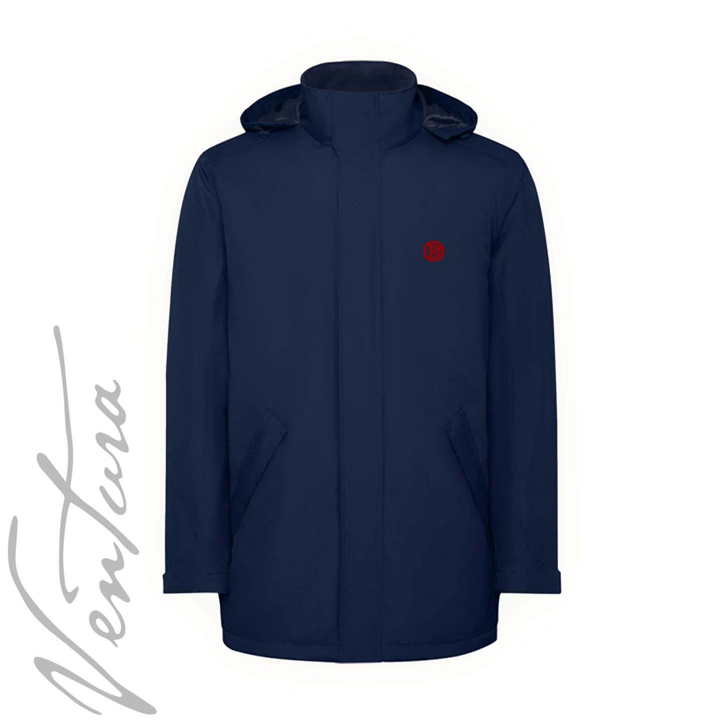 Abrigo parka “VENTURA” azul