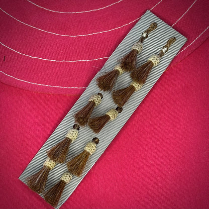 JUEGO DE CAIRELES ESCOBILLA DE CERDA