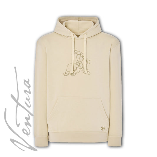 Sudadera c/capucha burdeos “BEIGE”