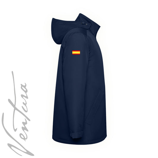 Abrigo parka “VENTURA” azul