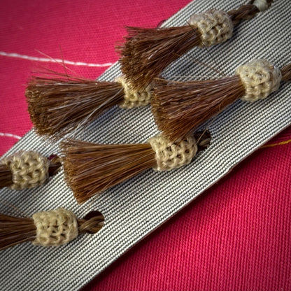 JUEGO DE CAIRELES ESCOBILLA DE CERDA
