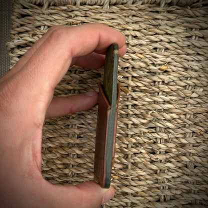 Tarjetero-billetera vertical “WAX”