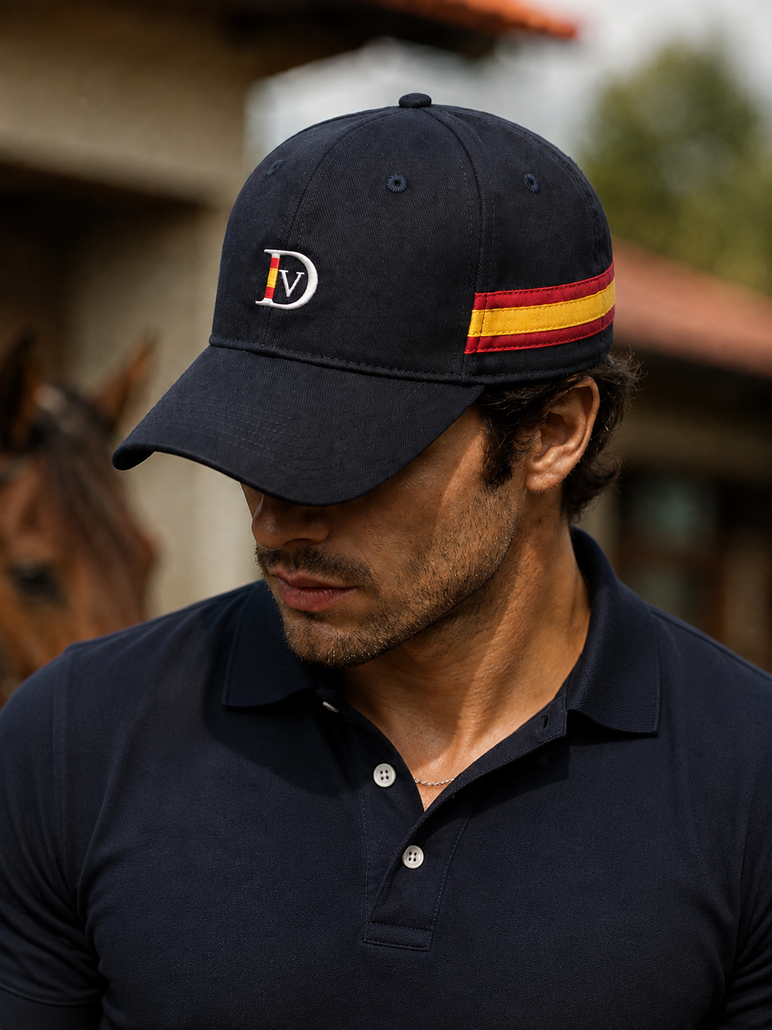Gorra Diego Ventura AZUL MARINO | BANDERA DE ESPAÑA
