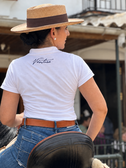 POLO MUJER DV | BLANCO