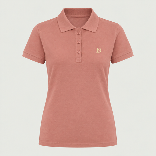 Polo mujer Diego Ventura | Rosa Empolvado