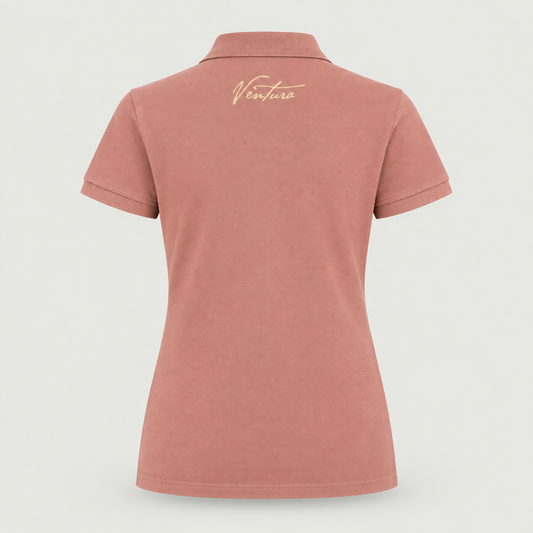 Polo mujer Diego Ventura | Rosa Empolvado