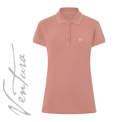 POLO MUJER ROSA EMPOLVADO