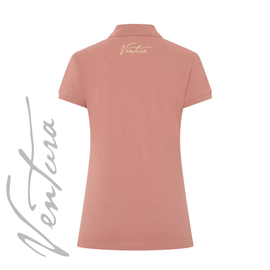 POLO MUJER ROSA EMPOLVADO