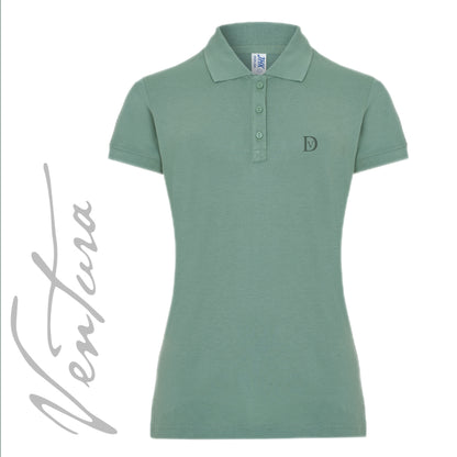 POLO MUJER VERDE MOSS