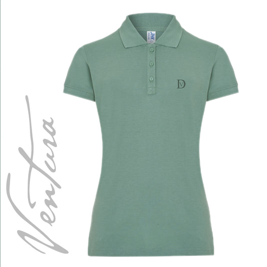 POLO MUJER VERDE MOSS