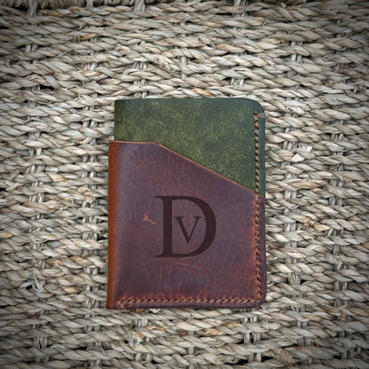 Tarjetero-billetera vertical “WAX”